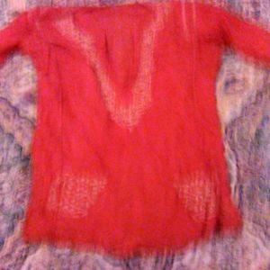 Red Blouse